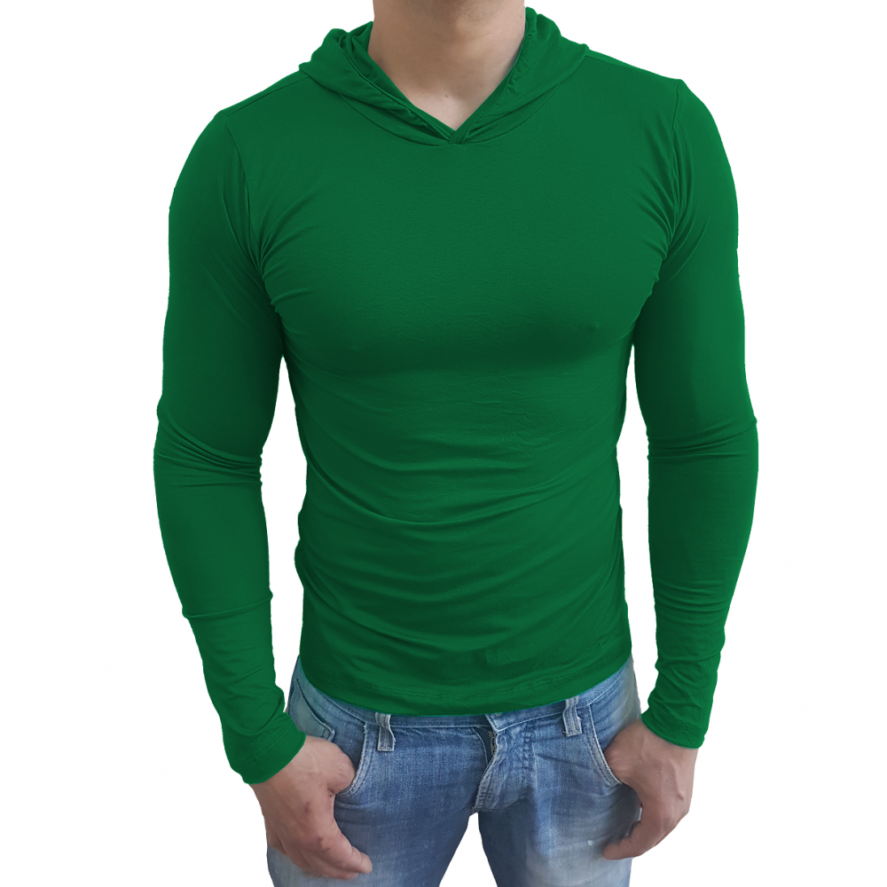 blusa com touca masculina