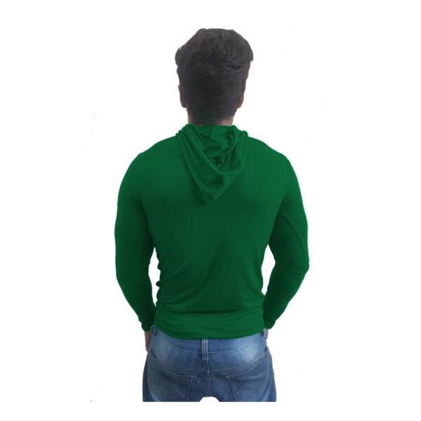 Camiseta Gola Redonda Com Capuz Manga Longa - Image 20