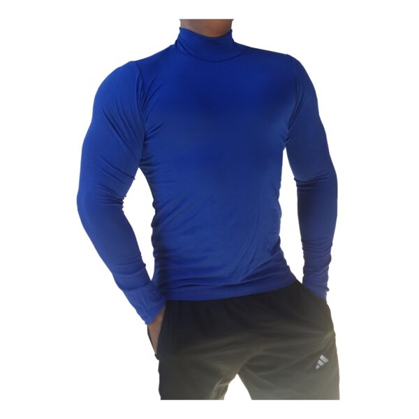 Camiseta Masculina Gola Alta Manga Longa Sjons - Image 3