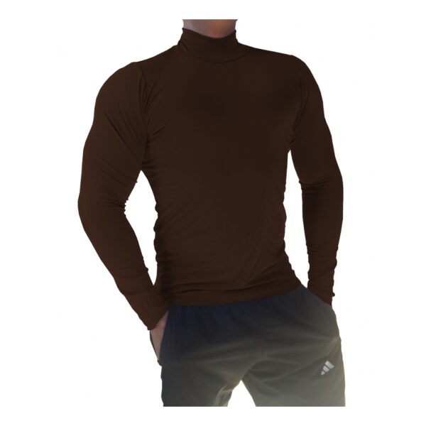 Camiseta Masculina Gola Alta Manga Longa Sjons - Image 7