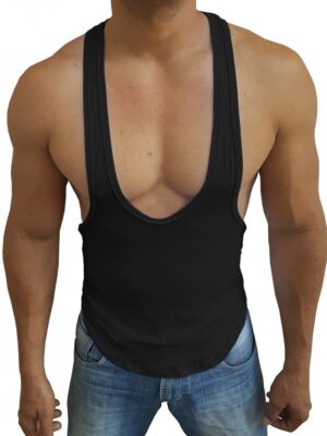 Camiseta Básica Regata Masculina Tank 05 Bodybuilding