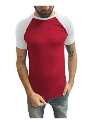 Camiseta Raglan manga curta