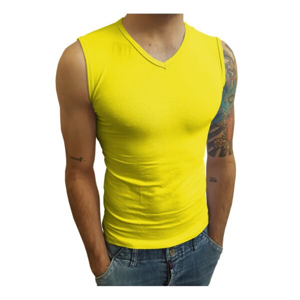 Camiseta Machão Regata Gola V Masculina - Image 2
