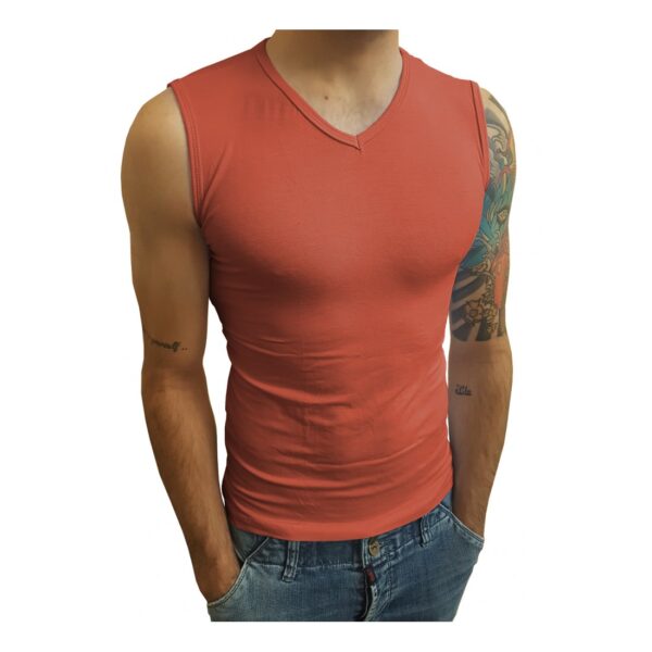 Camiseta Machão Regata Gola V Masculina - Image 11