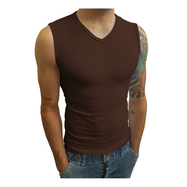 Camiseta Machão Regata Gola V Masculina - Image 13