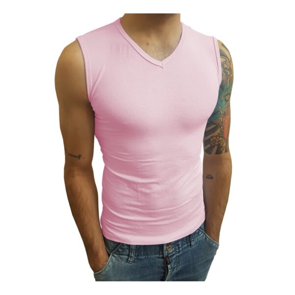 Camiseta Machão Regata Gola V Masculina - Image 15