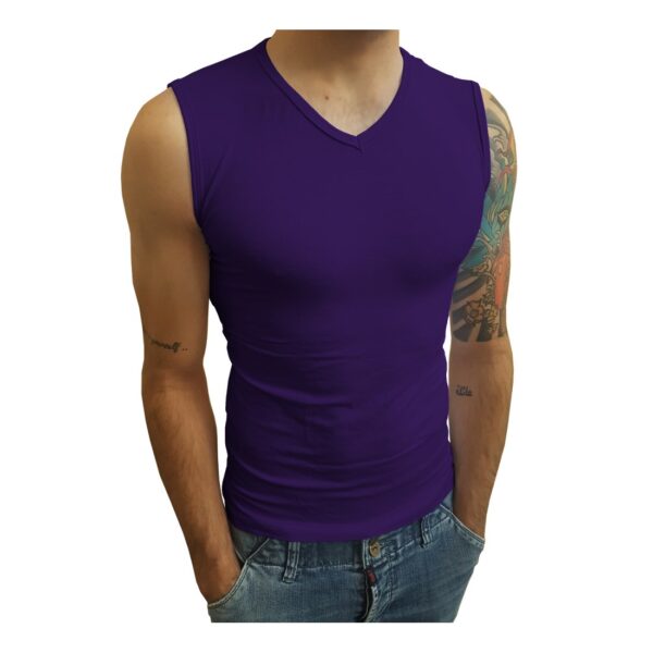 Camiseta Machão Regata Gola V Masculina - Image 18