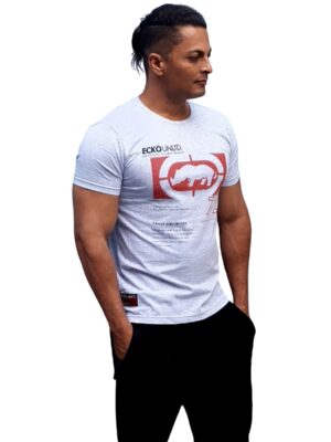 Camiseta Masculina Eckõ Unltd Estampada Manga Curta K064A