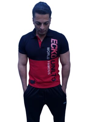 Camiseta Masculina Eckõ Unltd Polo Piquet Manga Curta K112A