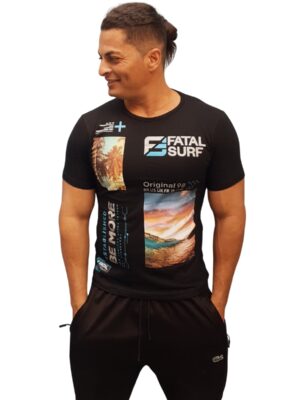 Camiseta Masculina Fatal Surf Estampada Manga Curta 27029