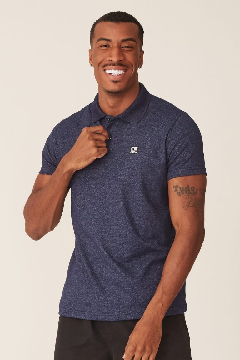 Camiseta Masculina Polo Fatal Surf Piquet Manga Curta 26407
