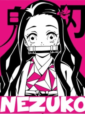 Imprimir Estampa DTF Na Camiseta Anime Nezuko