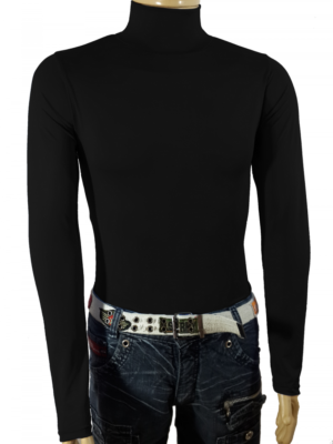 Camiseta Masculina Térmica Gola Alta Manga Longa