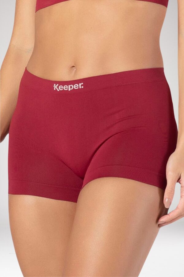 Calcinha Boxer Cueca Feminina Microfibra Boyshort Box Keeper - Image 2