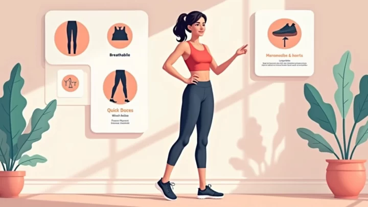 Mulher usando top liso feminino em microfibra combinando com legging e shorts em ambiente de academia