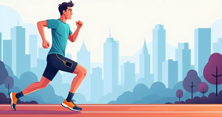 Homem correndo com bermuda de compressão com bolso levando celular e chave